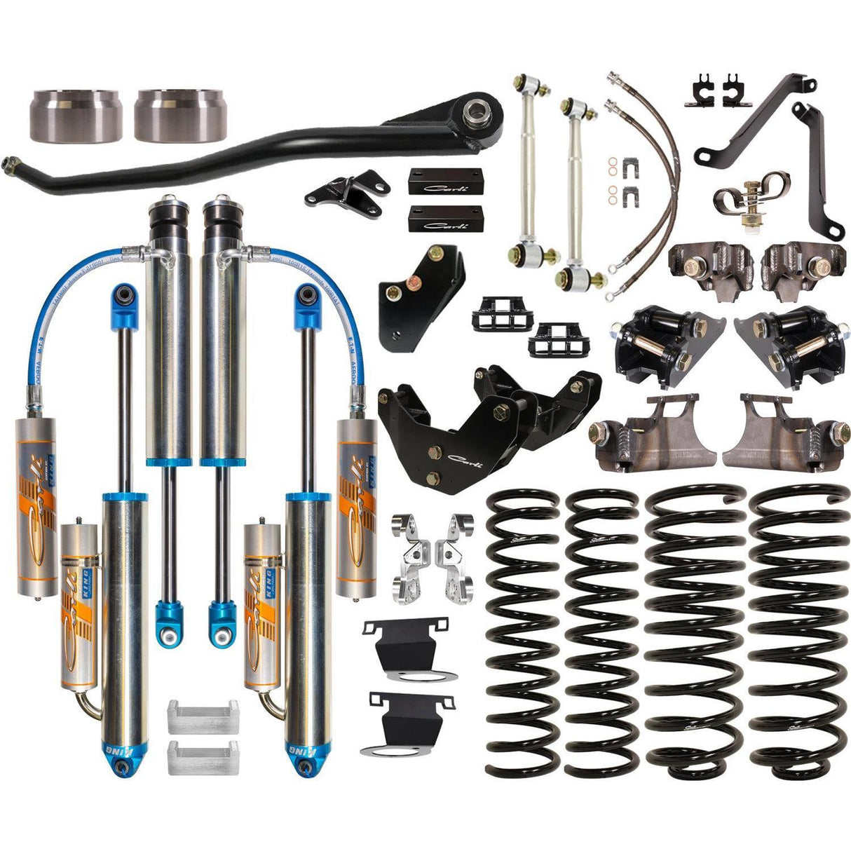 2019-2024 Ram 2500 Dominator 2" Lift Kit (CS-DD30-19-PW)-Lift Kit-Carli Suspension-Dirty Diesel Customs