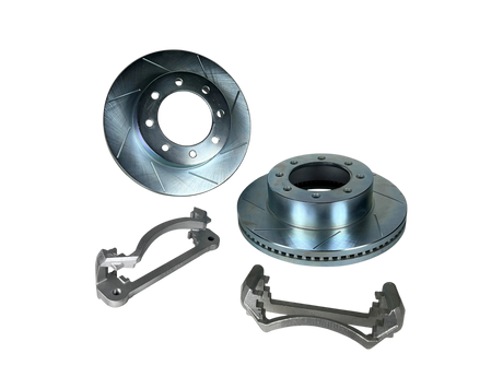 2019-2025 Cummins Performance Front Rotors (2141023-2)-Brake Rotors-Baer Brakes-Dirty Diesel Customs