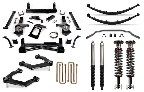 2019-2025 GM 1500 8" Performance Lift Kit w/ Elka 2.0 IFP Shocks (210-P1150)-Lift Kit-Cognito Motorsports-Dirty Diesel Customs