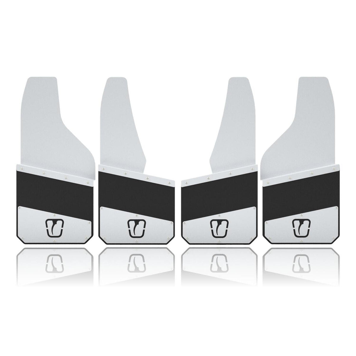 2019-2025 GMC 1500 Standard Height Kickback Mud Flaps (TI-01-082-412SB)-Mud Flap-Trigger Industries-Dirty Diesel Customs