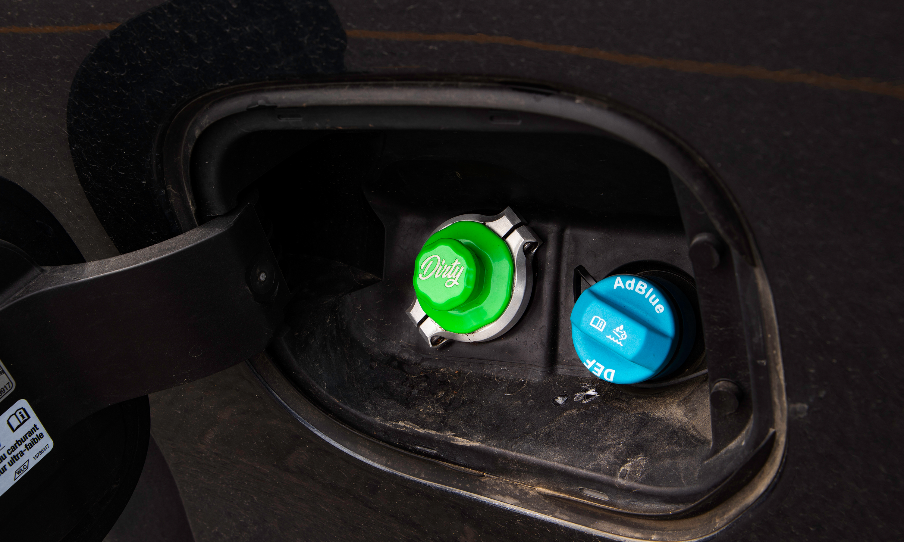 2019+ 3.0L Duramax Billet Fuel Filler Cap Fix Kit (LM2-FUE-A077)-Fuel Cap-Dirty Diesel Customs-Dirty Diesel Customs