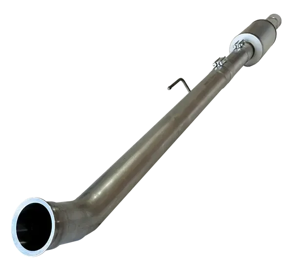 2019+ Cummins 4" CAT & DPF Delete Pipe w/ Muffler (411036)-Delete Pipe-Mel's Manufacturing-Dirty Diesel Customs