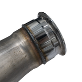 2019+ Cummins 4" SS CAT & DPF Delete Pipe w/ Muffler (DDC-3D19M)-Delete Pipe-Dirty Diesel Customs-Dirty Diesel Customs