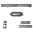 2019+ Cummins 4" SS CAT & DPF Delete Pipe w/ Muffler (DDC-3D19M)-Delete Pipe-Dirty Diesel Customs-Dirty Diesel Customs
