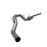 2019+ Cummins 4" SS Flex-Pipe Back Exhaust System w/ Muffler (412028)-Downpipe Back Exhaust System-Mel's Manufacturing-Dirty Diesel Customs