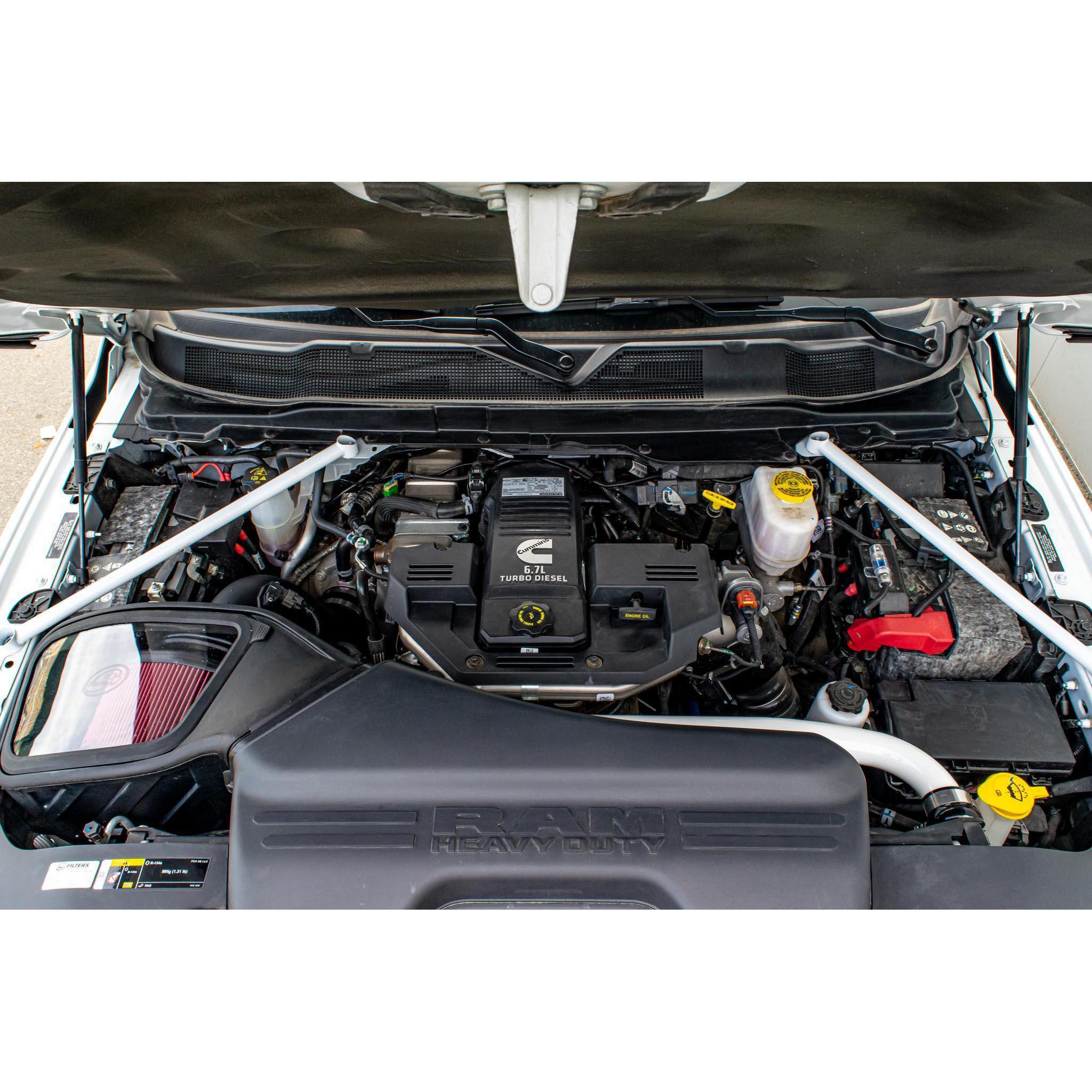 2019+ Cummins HO Metal Upper Radiator Hose (I67-FLU-A026)-Radiator Hose-Dirty Diesel Customs-Dirty Diesel Customs