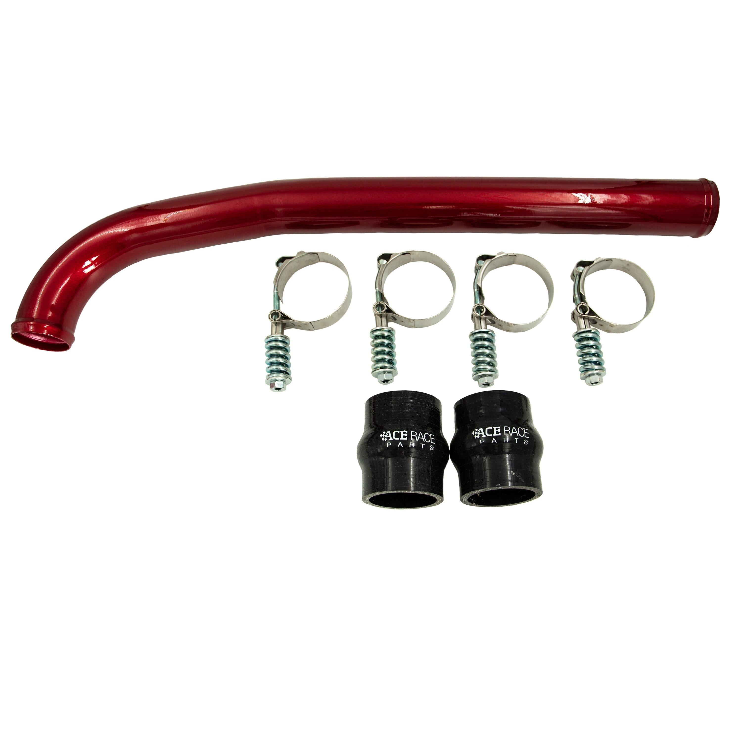 2019+ Cummins HO Metal Upper Radiator Hose (I67-FLU-A026)-Radiator Hose-Dirty Diesel Customs-Dirty Diesel Customs