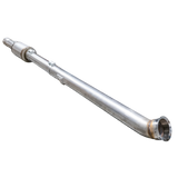 2019+ Cummins 4" SS CAT & DPF Delete Pipe - w/ Muffler - Delete Pipe - Dirty Diesel Customs