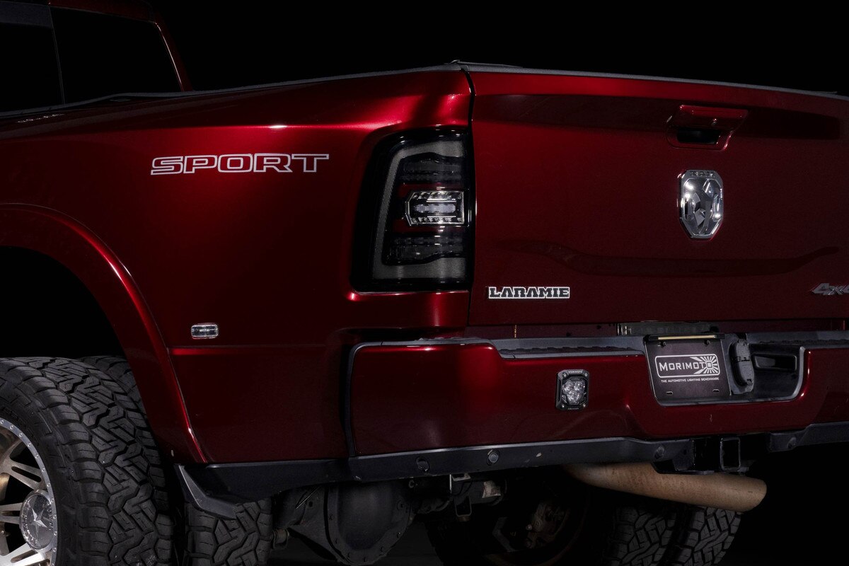 2019+ Cummins XB LED Smoked Tail Lights (LF753)