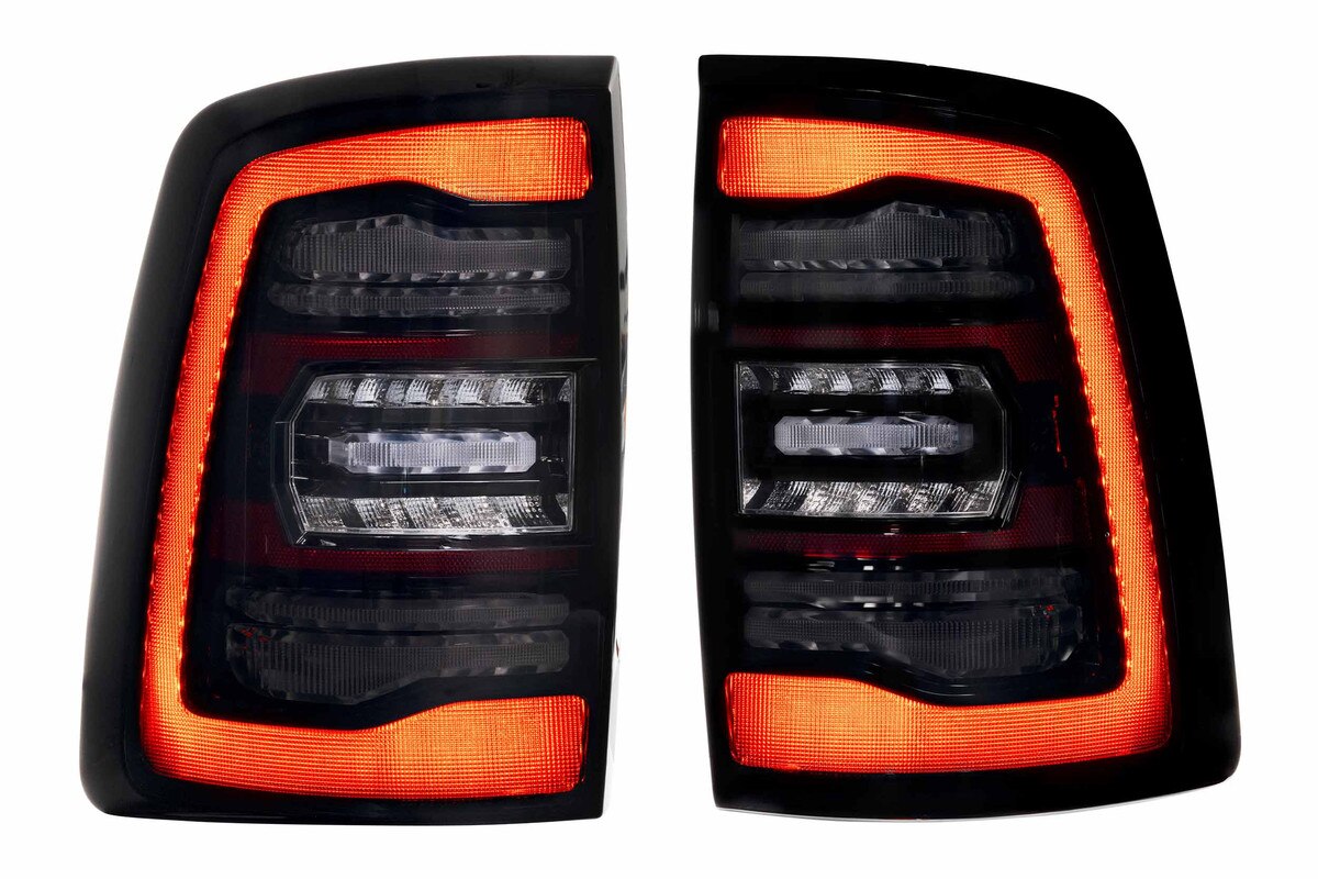 2019+ Cummins XB LED Smoked Tail Lights (LF753)
