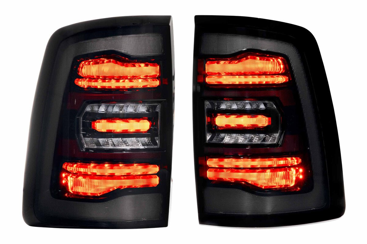 2019+ Cummins XB LED Smoked Tail Lights (LF753)
