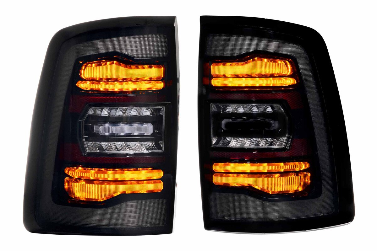 2019+ Cummins XB LED Smoked Tail Lights (LF753)
