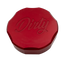 2020-2022 Duramax Large Coolant Reservoir Dress Up Cap (DUR-ENG-0401)-Engine Caps-Dirty Diesel Customs-DUR-ENG-0401-RED-Dirty Diesel Customs