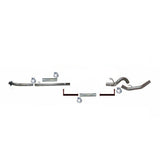 2020-2022 Powerstroke 4" Downpipe Back Exhaust No Muffler SS (FLO-SS20343NM)-Downpipe Back Exhaust System-Flo-Pro-Dirty Diesel Customs
