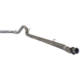2020-2022 Powerstroke 4" Downpipe Back Exhaust No Muffler SS (FLO-SS20343NM)-Downpipe Back Exhaust System-Flo-Pro-Dirty Diesel Customs