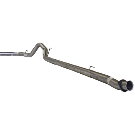 2020-2022 Powerstroke 4" Downpipe Back Exhaust No Muffler SS (FLO-SS20343NM)-Downpipe Back Exhaust System-Flo-Pro-Dirty Diesel Customs
