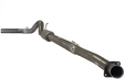 2020-2022 Powerstroke 5" SS Downpipe Back Exhaust w/ Muffler (FLO-SS20352)-Downpipe Back Exhaust System-Flo-Pro-Dirty Diesel Customs