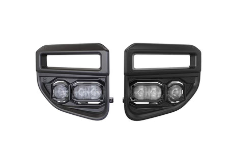 2020-2022 Powerstroke Banger LED Fog Lights Brackets/Hardware (BAF256)-Fog Lights-Morimoto-Dirty Diesel Customs