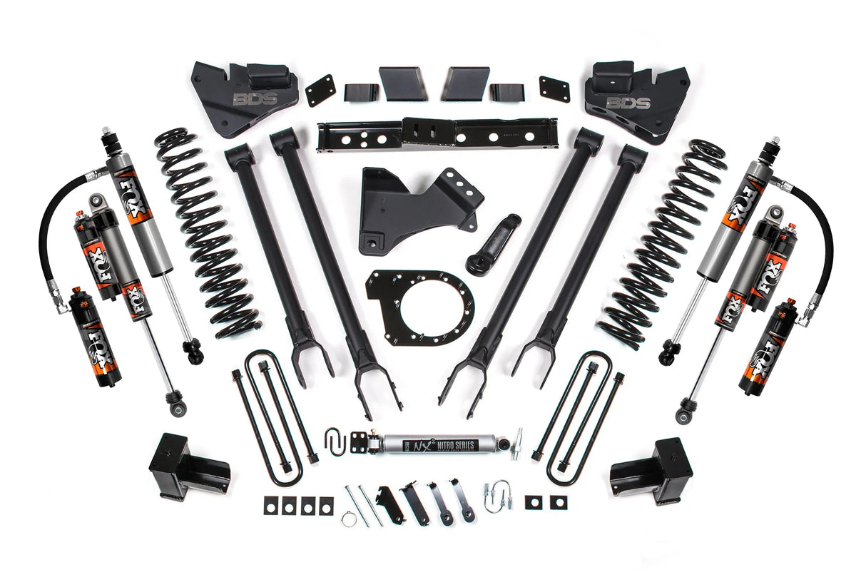 2020-2022 Powerstroke DRW 4-Link 6" Lift Kit (BDS1574H)-Lift Kit-BDS-Dirty Diesel Customs