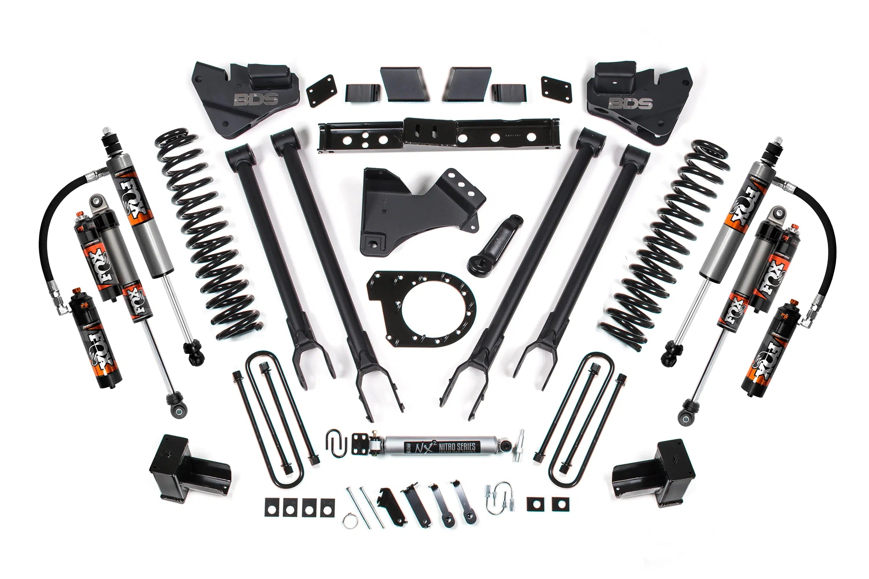 2020-2022 Powerstroke DRW 4-Link 6" Lift Kit (BDS1574H)-Lift Kit-BDS-Dirty Diesel Customs