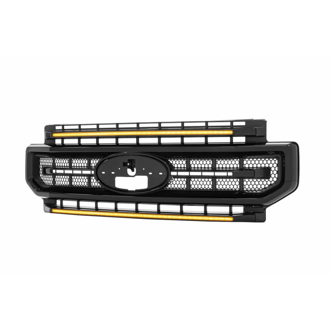2020-2022 Powerstroke XBG LED DRL Grille (XBG10)-LED Grille-Morimoto-Dirty Diesel Customs