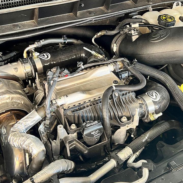 2020-2023 3.0L Duramax S&B Resonator Delete (Hot Side) (83-1003)-Resonator Delete-S&B Filters-Dirty Diesel Customs