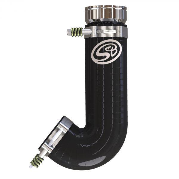 2020-2023 3.0L Duramax S&B Resonator Delete (Hot Side) (83-1003)-Resonator Delete-S&B Filters-Dirty Diesel Customs