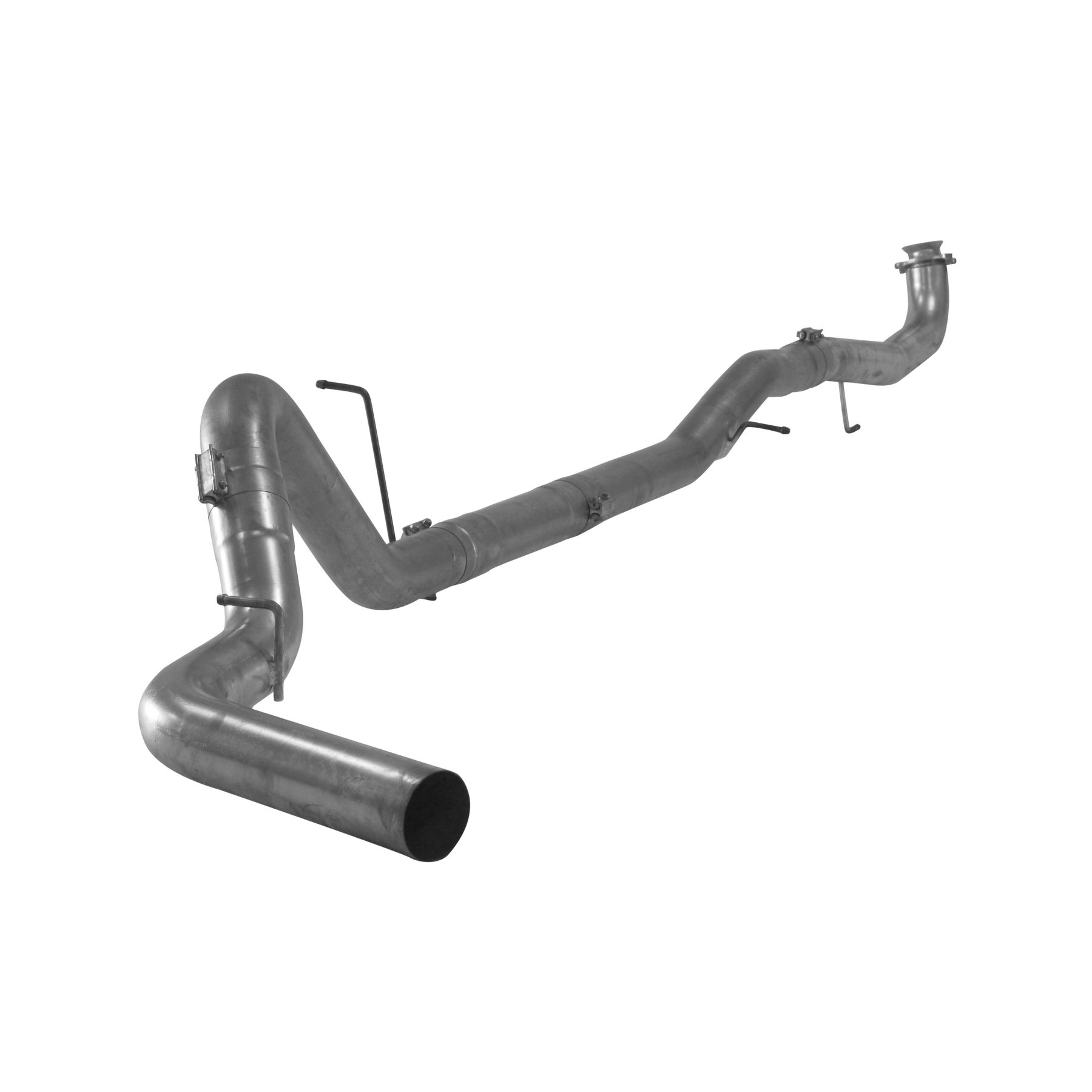 2020-2023 Duramax 5" Downpipe Back Exhaust (FLO-20151NM)-Downpipe Back Exhaust System-Flo-Pro-Dirty Diesel Customs