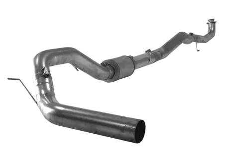 2020-2023 Duramax 5" Downpipe Back Exhaust w/Muffler SS (532016)-Downpipe Back Exhaust System-Mel's Manufacturing-Dirty Diesel Customs
