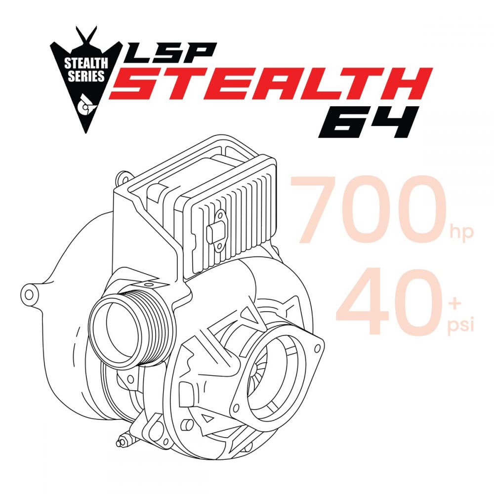 2020-2023 Duramax Stealth Mach 1 64 Turbo w/ Actuator (DM1MO1070203010)-Stock Turbocharger-Calibrated Power-Dirty Diesel Customs