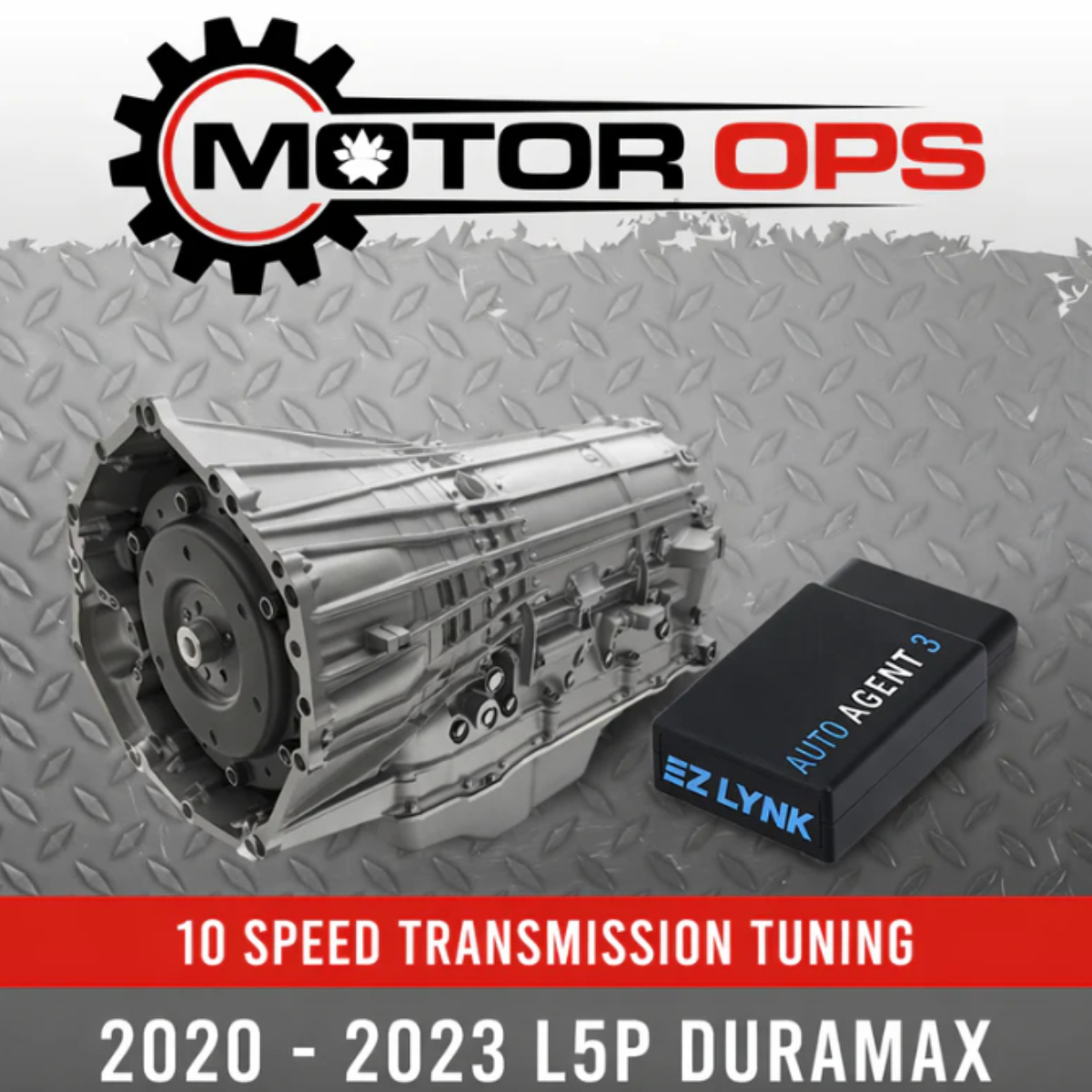 2020-2023 L5P & 2020-2022 LM2 Duramax Motor Ops EZ-Lynk T93 10 Speed Transmission Tuning - TCM Tune Files - Motor Ops - Dirty Diesel Customs