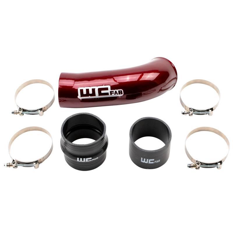 2020-2024 Duramax 4" Intake Resonator Pipe (WCF100720)-Intake Accessories-Wehrli Custom Fabrication-Dirty Diesel Customs