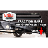 2020-2024 Duramax 68" Traction Bar Kit DCLB/CCLB (WCF100876-XX)-Traction Bars-Wehrli Custom Fabrication-Dirty Diesel Customs