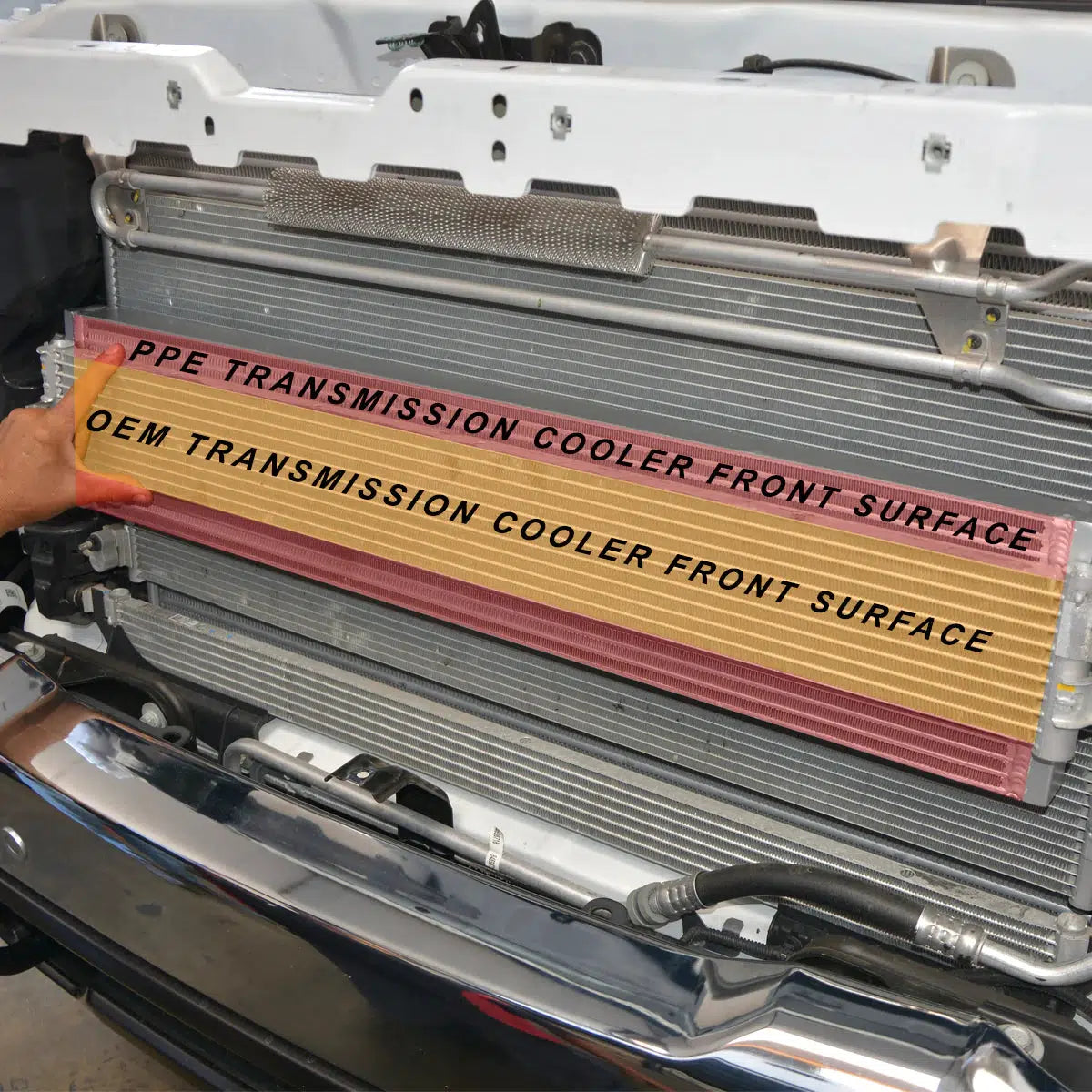2020-2024 Duramax Bar & Plate Transmission Fluid Cooler (124066000)-Transmission Cooler-PPE-Dirty Diesel Customs