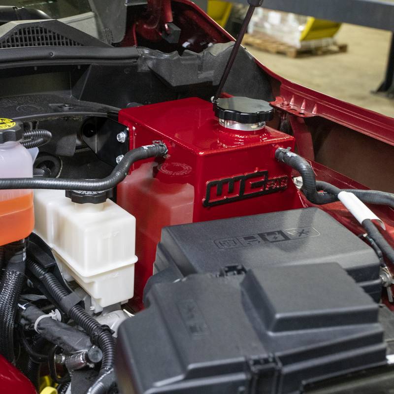 2020-2024 Duramax OEM Placement Coolant Tank Kit (WCF100268)-Coolant Tanks-Wehrli Custom Fabrication-Dirty Diesel Customs