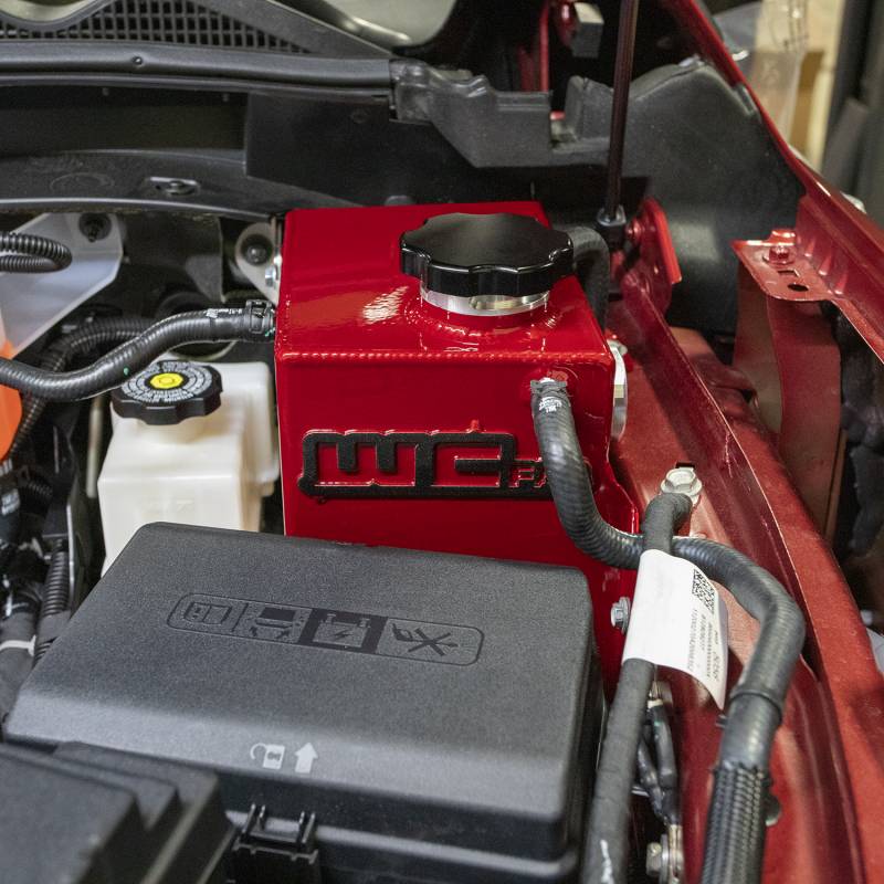 2020-2024 Duramax OEM Placement Coolant Tank Kit (WCF100268)-Coolant Tanks-Wehrli Custom Fabrication-Dirty Diesel Customs