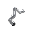 2020-2024 Duramax Pro Series 4" SS Filter Back Exhaust System - No Muffler (S6059304)-Filter Back Exhaust System-MBRP-Dirty Diesel Customs