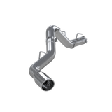 2020-2024 Duramax Pro Series 4" SS Filter Back Exhaust System - No Muffler (S6059304)-Filter Back Exhaust System-MBRP-Dirty Diesel Customs