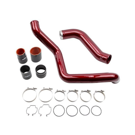 2020-2024 Duramax Stage 1 High Flow Intake Kit (WCF100410)-Intake Kit-Wehrli Custom Fabrication-WCF100410-RED-Dirty Diesel Customs