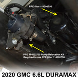 2020-2026 Duramax Fuel Coolant Pump Relocation Kit (114002700)