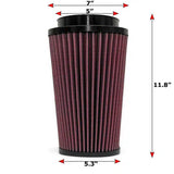2020-2024 Powerstroke Air Filter Element (41831)-Air Filter-Banks Power-Dirty Diesel Customs