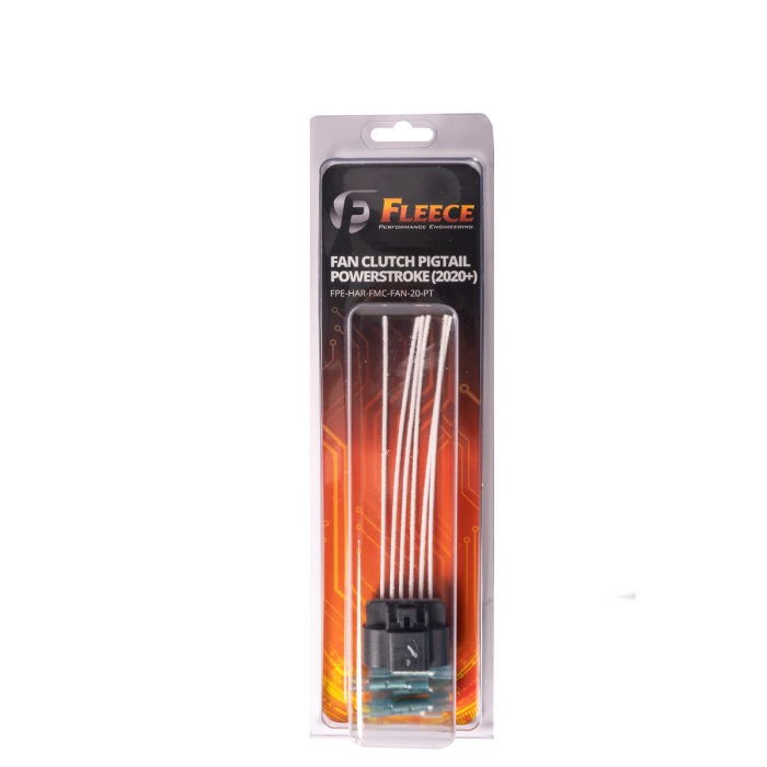 2020-2024 Powerstroke Cooling Fan Pigtail (FPE-HAR-FMC-FAN-20-PT)-Engine Sensors-Fleece Performance-Dirty Diesel Customs