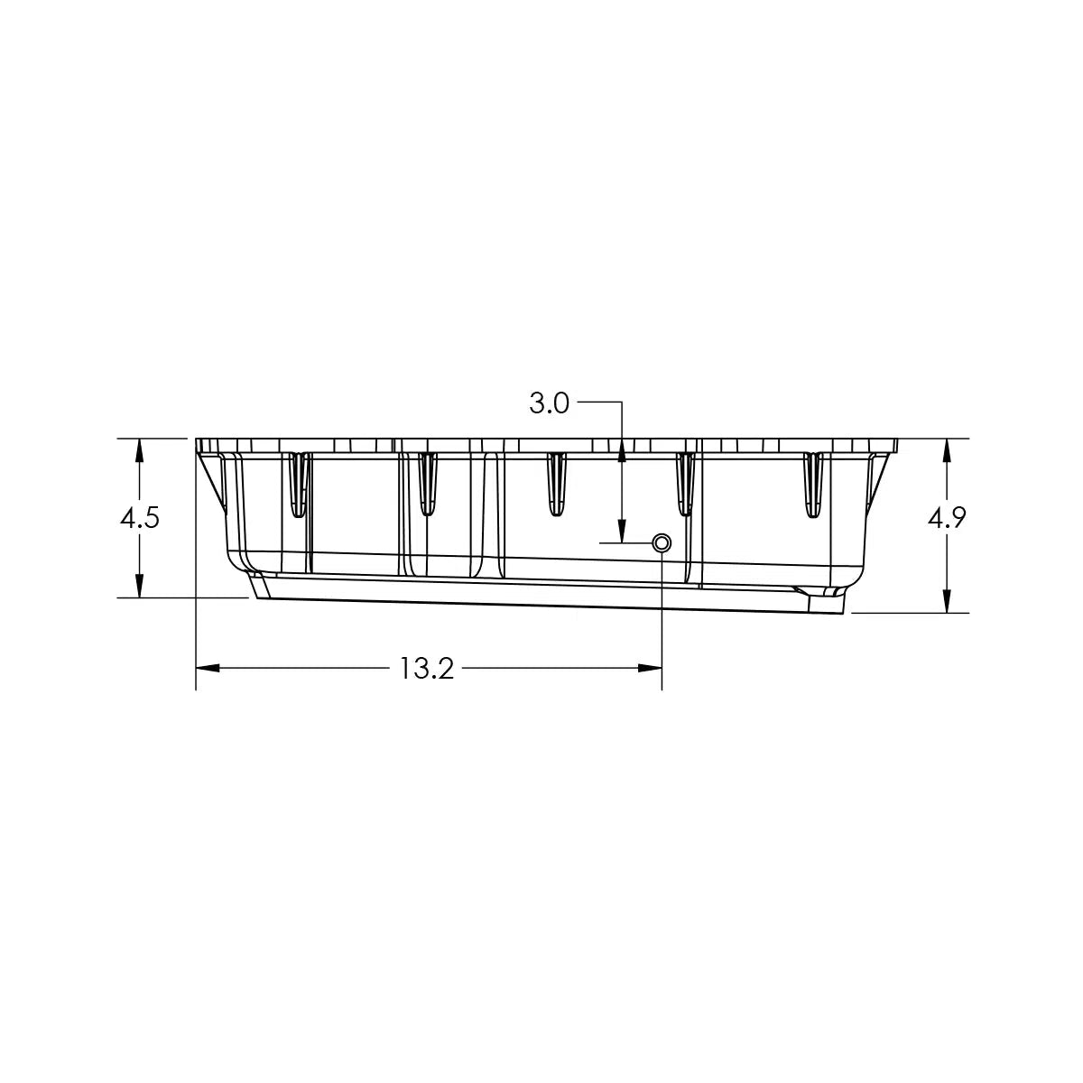 2020-2025 3.0L Duramax 10L80 Deep Transmission Pan (128051100)-Transmission Pan-PPE-Dirty Diesel Customs