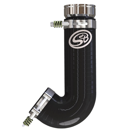 2020-2025 3.0L Duramax S&B Resonator Delete (Hot Side) (83-1003)-Resonator Delete-S&B Filters-Dirty Diesel Customs