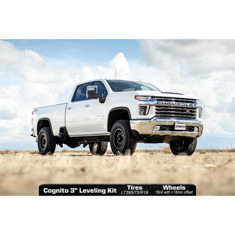 2020-2025 Duramax 3" Front Elite Leveling Kit W/ Fox 2.5 Elite Performance Series Shocks (210-P0930)-Leveling Kit-Cognito Motorsports-Dirty Diesel Customs