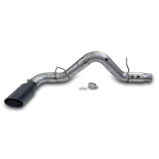 2020-2025 Duramax 5" DRW Monster Exhaust Cerakote Black Tip - No Muffler (49809-B)-Filter Back Exhaust System-Banks Power-49809-B-Dirty Diesel Customs
