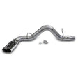 2020-2025 Duramax 5" DRW Monster Exhaust Cerakote Black Tip - No Muffler (49809-B)-Filter Back Exhaust System-Banks Power-49809-Dirty Diesel Customs