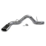 2020-2025 Duramax 5" DRW Monster Exhaust Cerakote Black Tip - No Muffler (49809-B)-Filter Back Exhaust System-Banks Power-49809-Dirty Diesel Customs