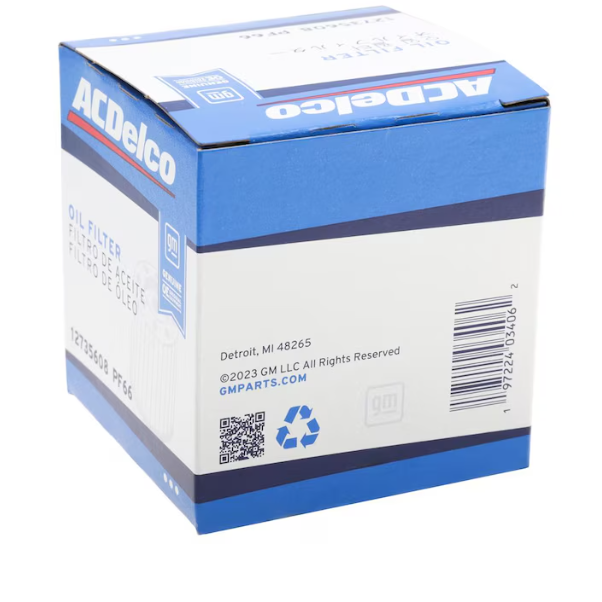 2020-2025 Duramax OE Oil Filter (PF66)-Oil Filter-ACDelco-Dirty Diesel Customs