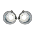 2020-2025 Duramax Performance Rear Rotors (2302083-2)-Brake Rotors-Baer Brakes-Dirty Diesel Customs